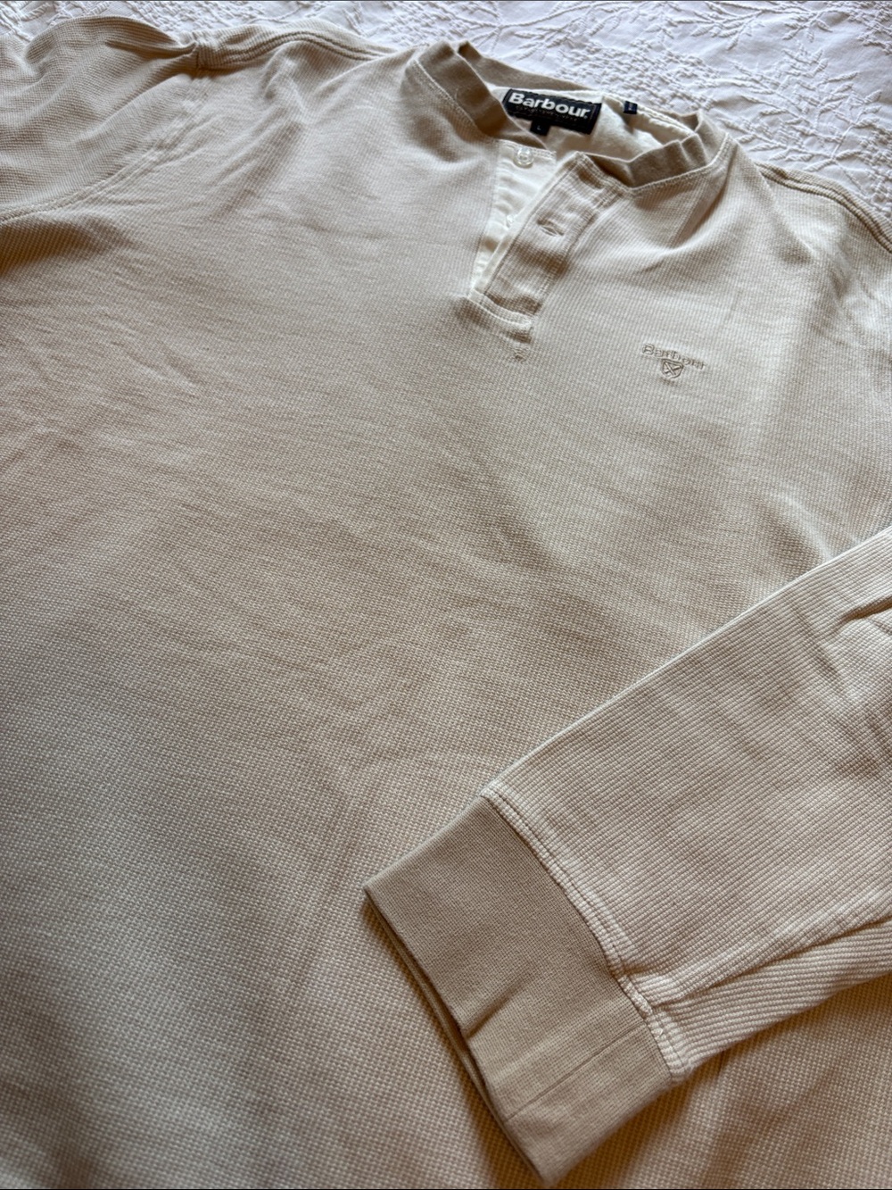 Barbour Waffle Henley - Picture 5 of 7